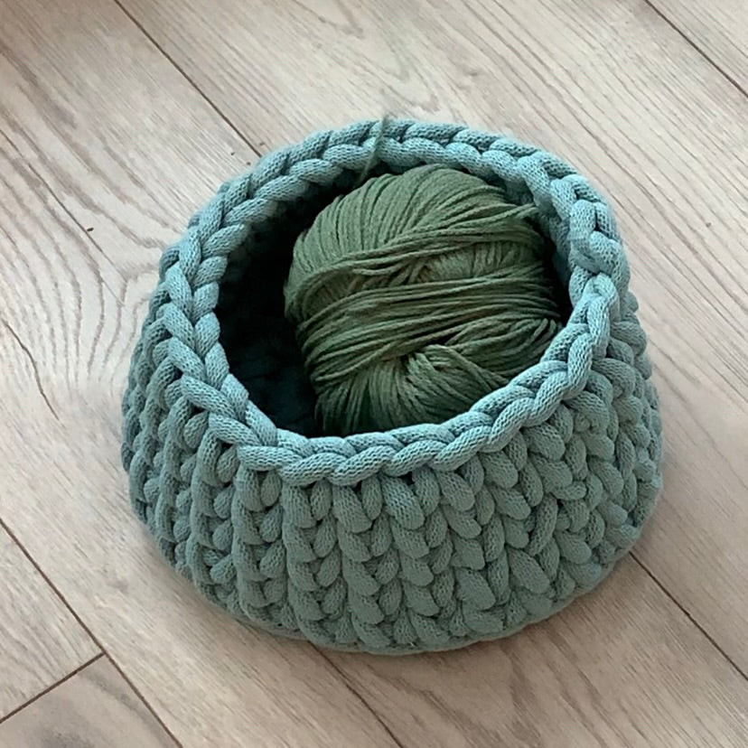 Lítil garnkarfa / Duck Egg Blue