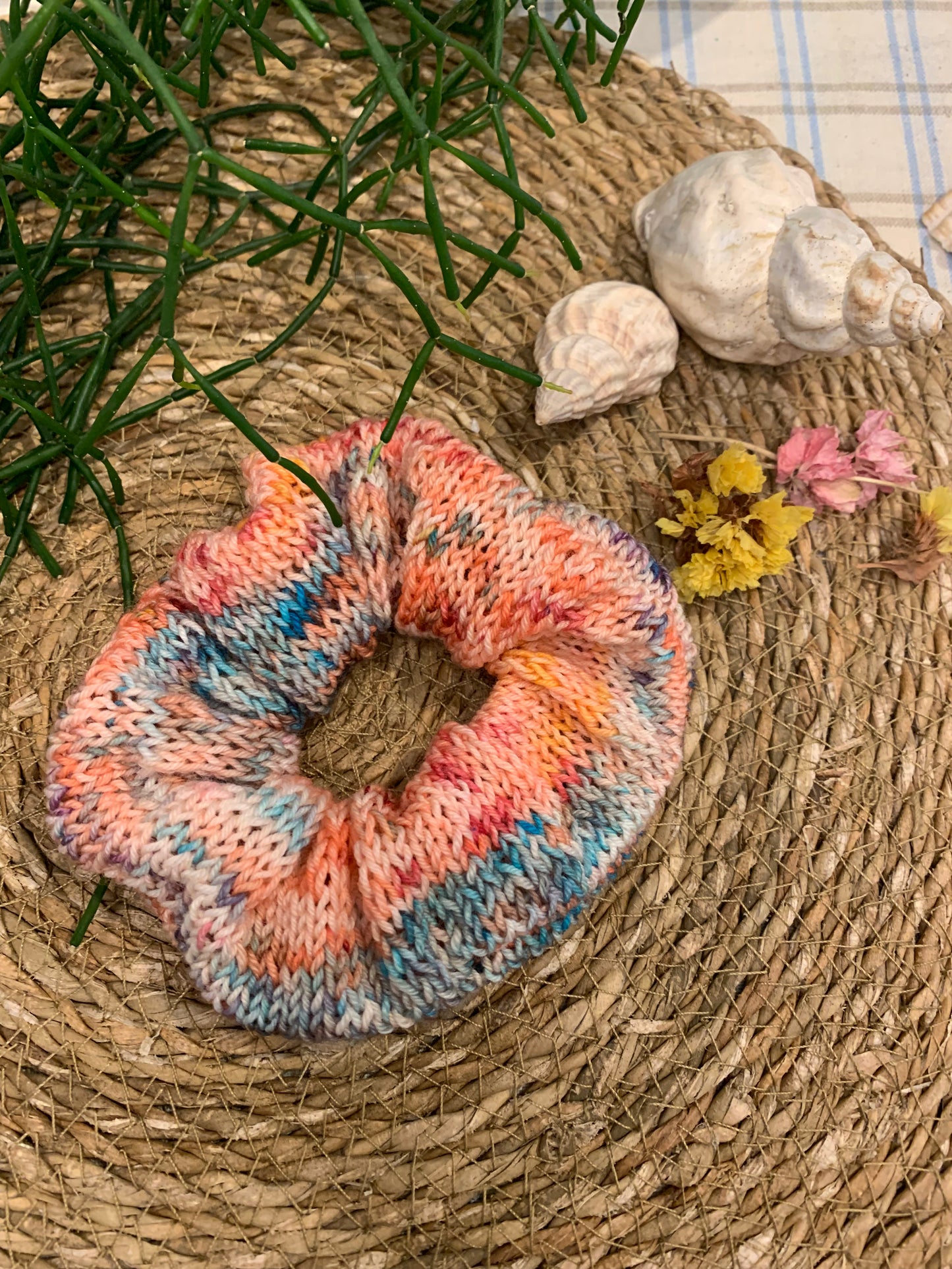 Hárteygja / Scrunchie / marglit (Luna) medium