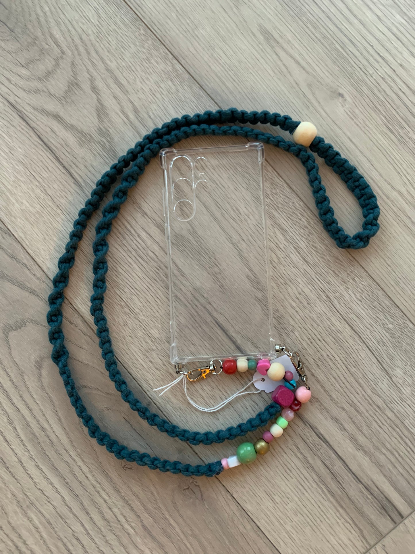 Macramé ól / blá / 50% AFSLÁTTUR