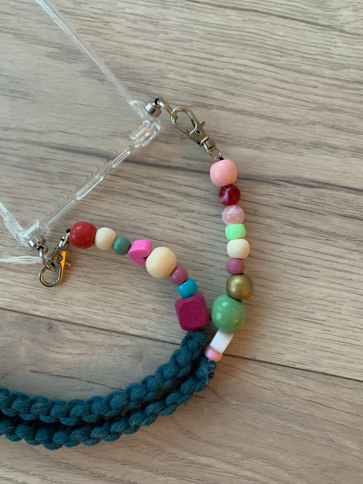 Macramé ól / blá / 50% AFSLÁTTUR