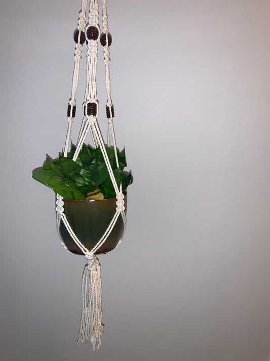 Plöntuhengi / Natural / fjögurra arma