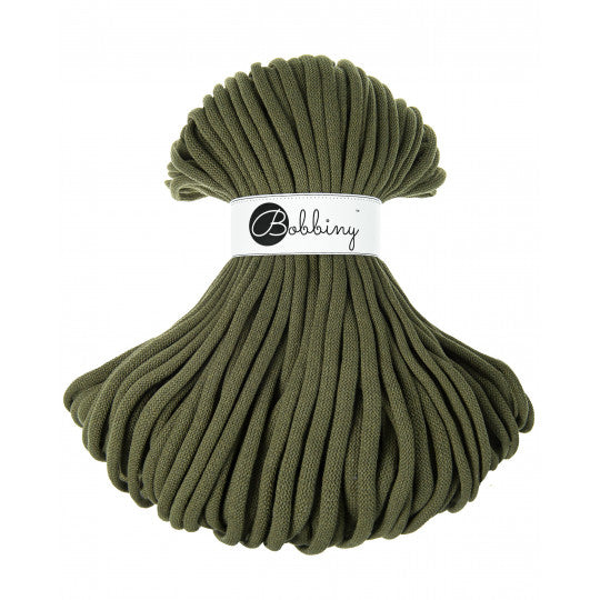 Jumbo Braided Cord / Fléttaður kaðall / 9 mm / margir litir