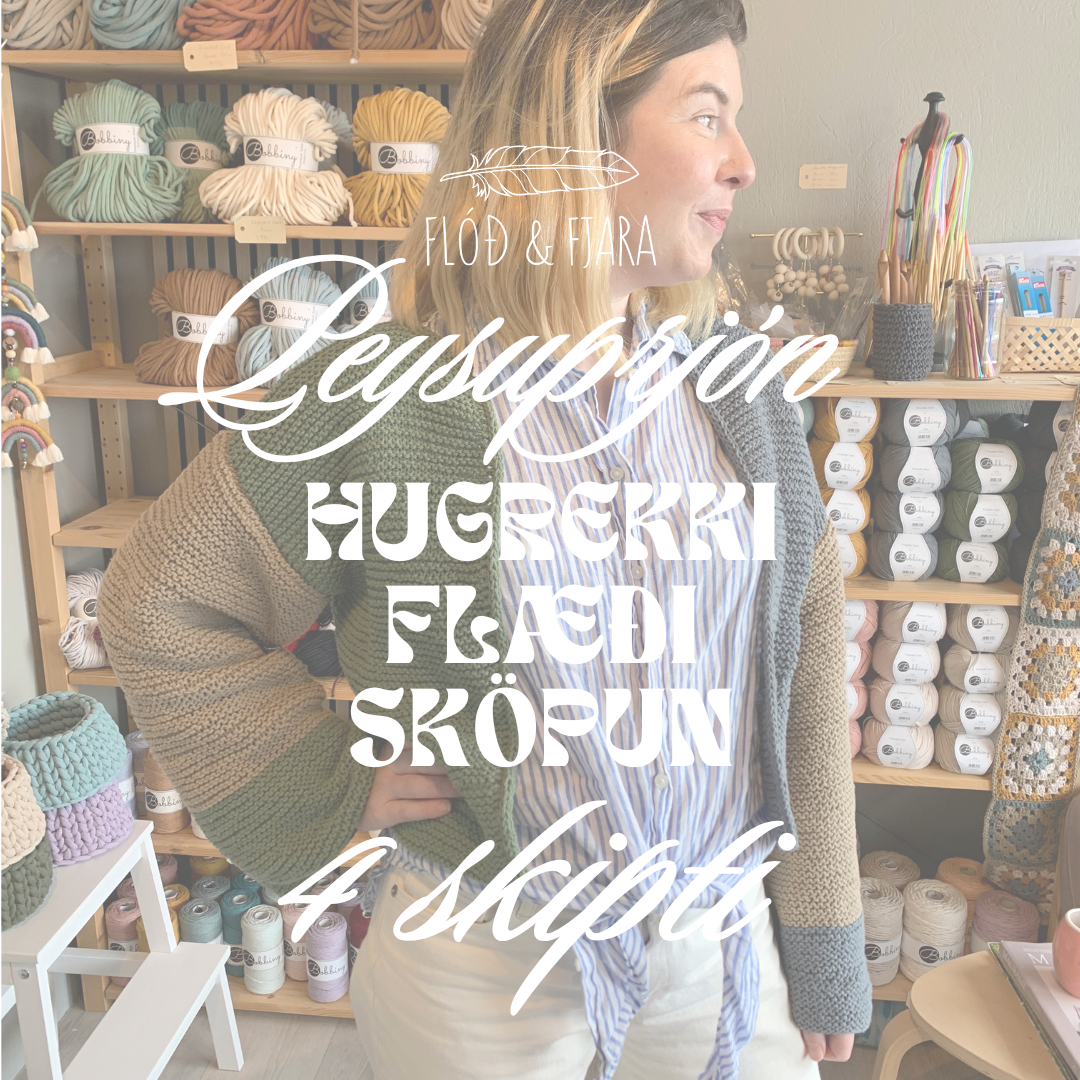 Peysuprjón / 4 skipti / 7.-28. október / morgunnámskeið