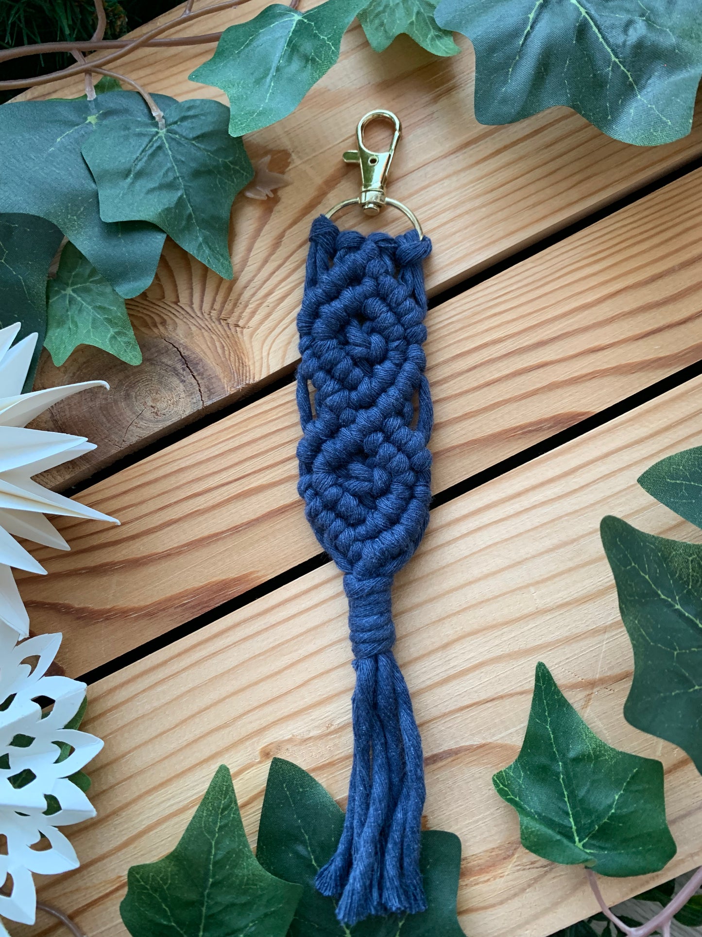 Lyklakippa / Töskuskraut / Dökk blátt