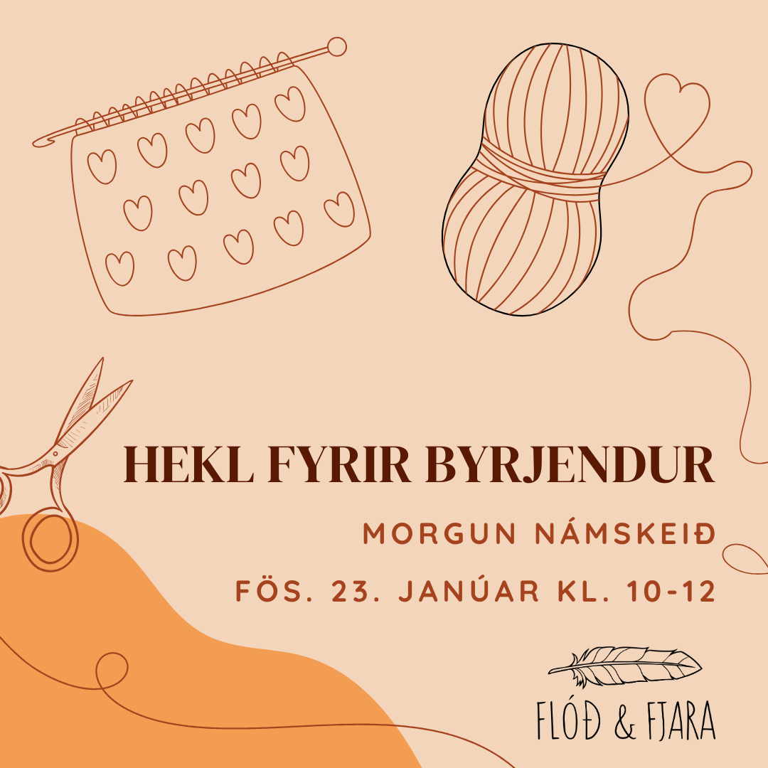 Hekl fyrir byrjendur / 23. janúar / morgun námskeið