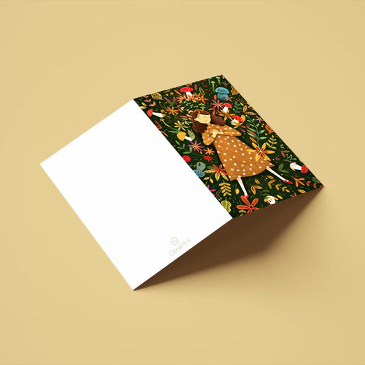 Tækifæriskort opnanlegt / Náttúrubarn