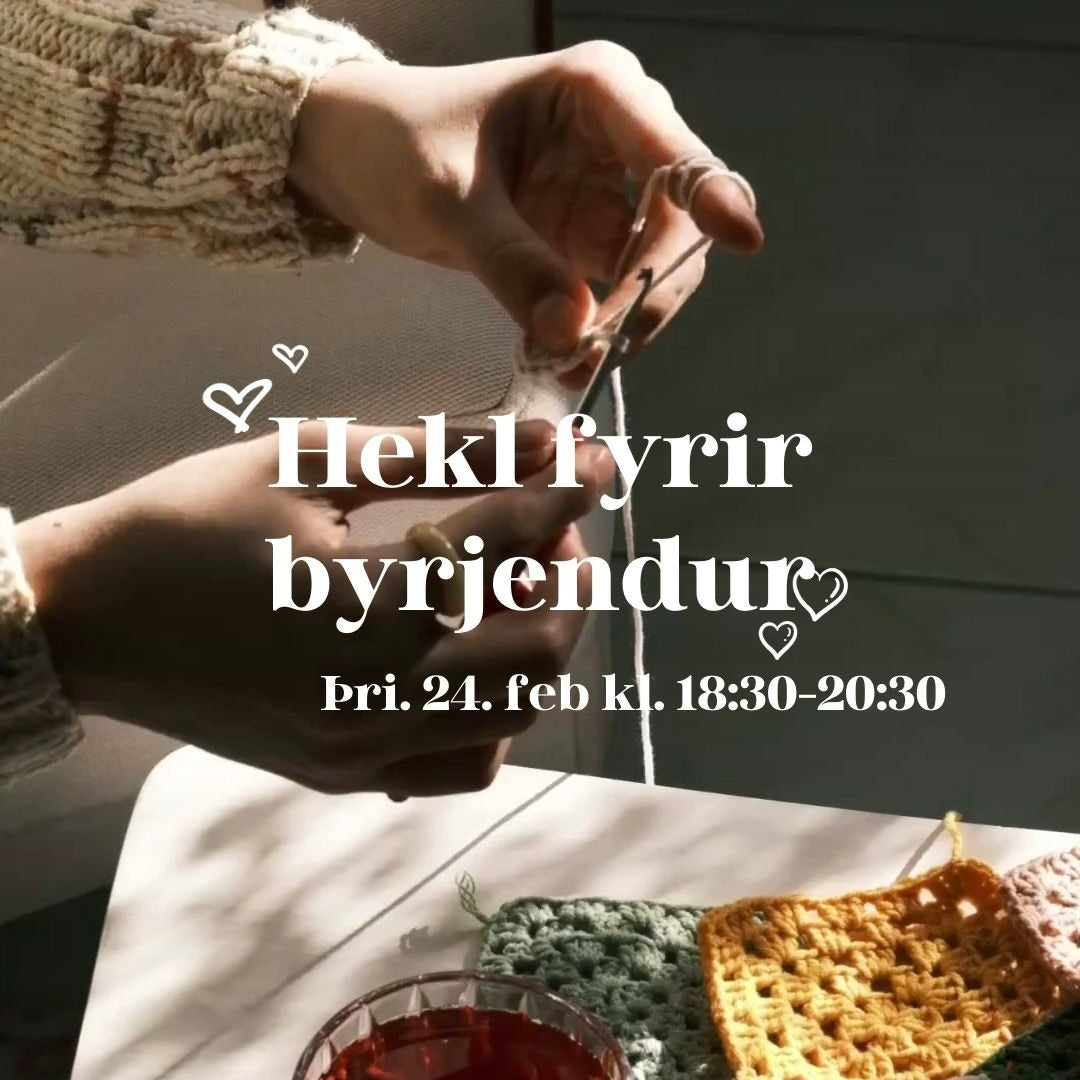 Hekl fyrir byrjendur / 24. febrúar