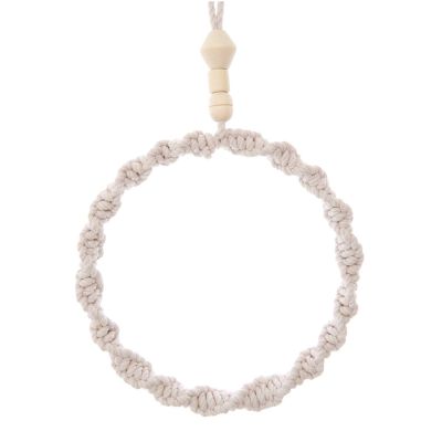 Rico Design / Macramé viðarkúlur / ólakkaðar