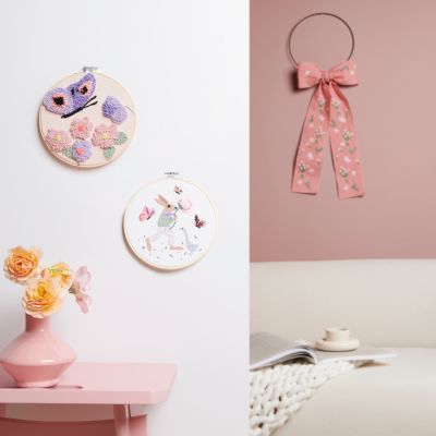 Rico Design / Myndflos sett án flosnálar / Fiðrildi