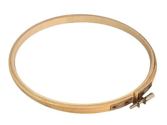 Útsaumshringir úr bambus