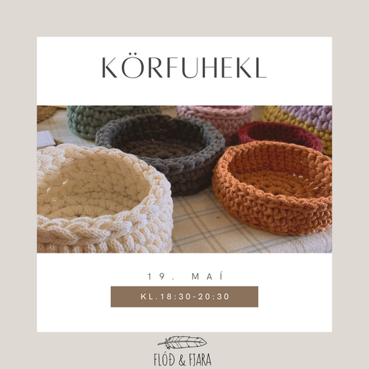 Macramé körfuhekl / 19. maí