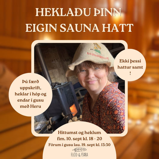 Heklaðu þinn eigin sauna hatt / 10. september