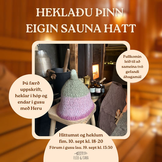 Heklaðu þinn eigin sauna hatt / 10. september