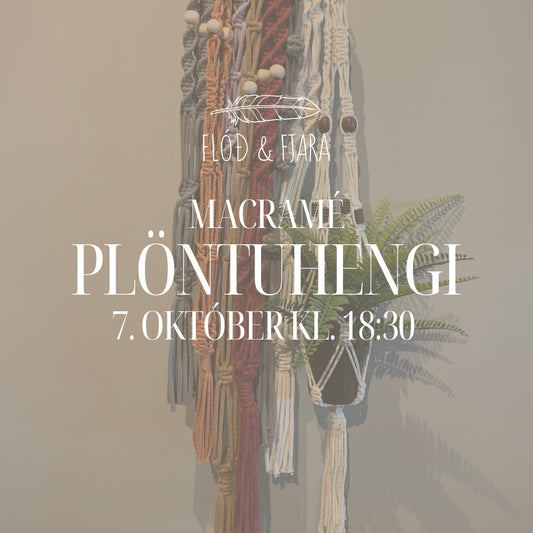 Macramé plöntuhengi / 7. október