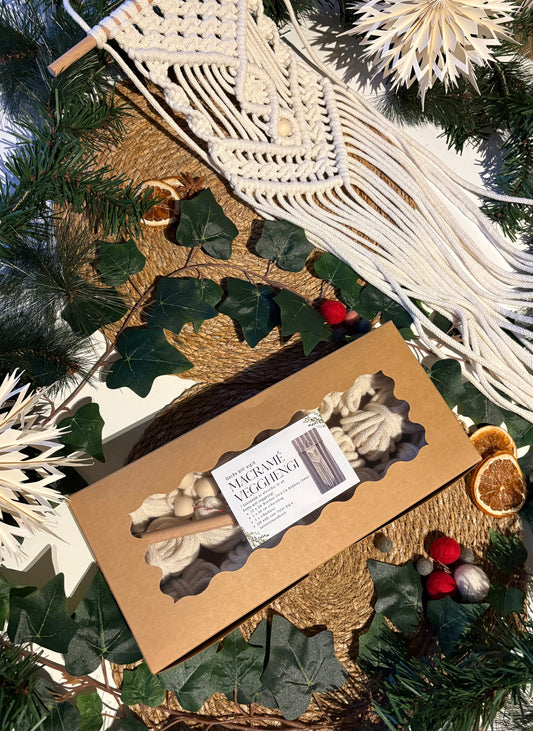 Gerðu þitt eigið macramé vegghengi / Efni & uppskrift