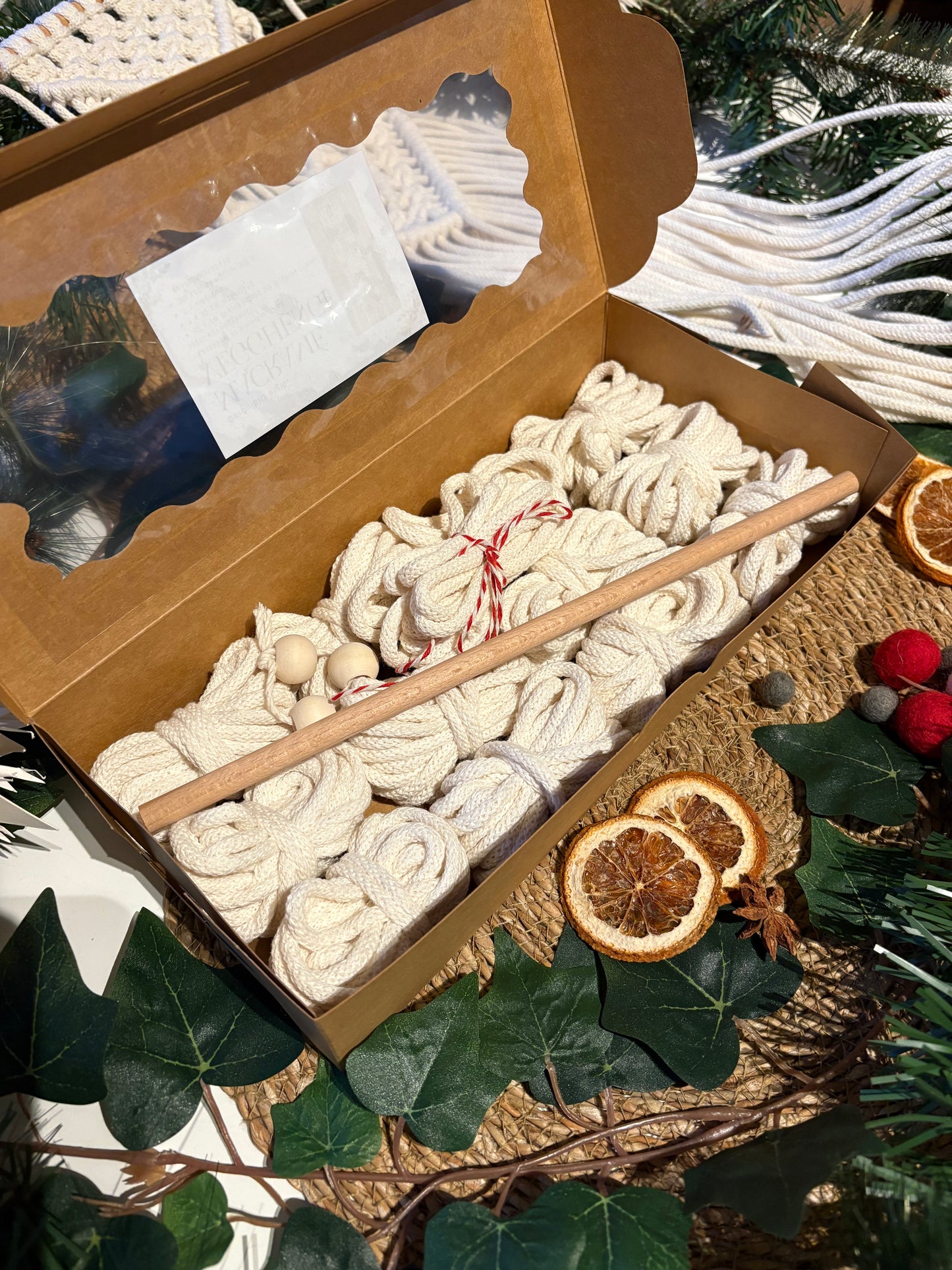 Gerðu þitt eigið macramé vegghengi / Efni & uppskrift