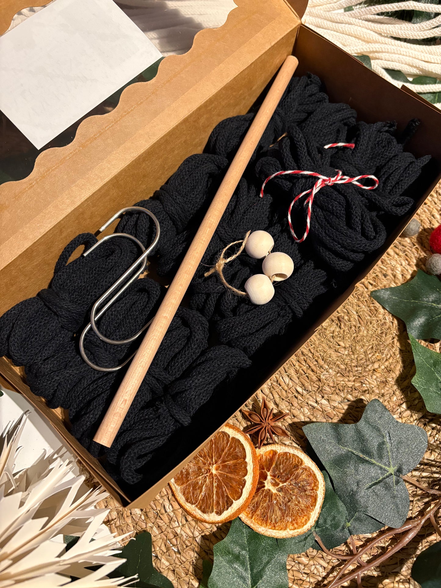 Gerðu þitt eigið macramé vegghengi / Efni & uppskrift