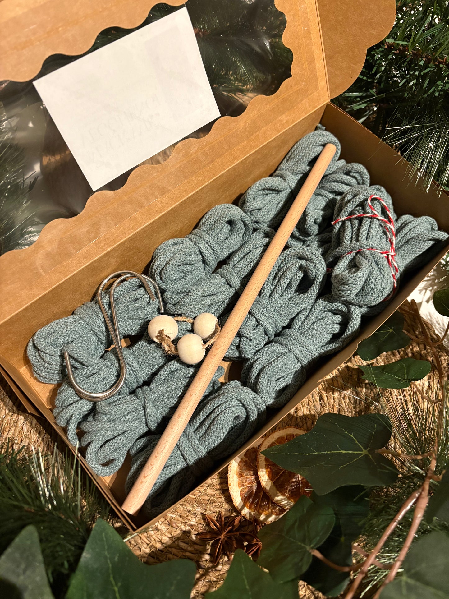 Gerðu þitt eigið macramé vegghengi / Efni & uppskrift