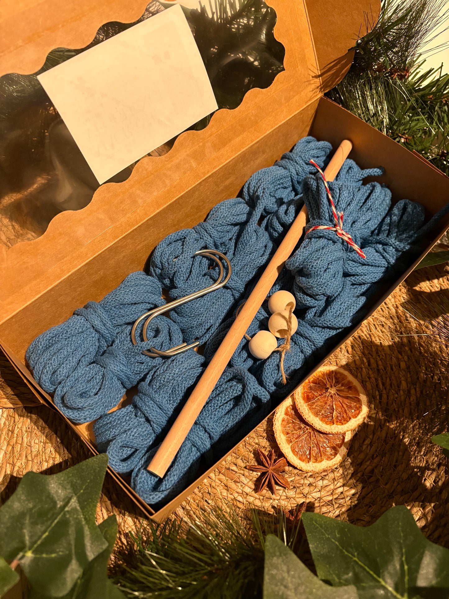 Gerðu þitt eigið macramé vegghengi / Efni & uppskrift