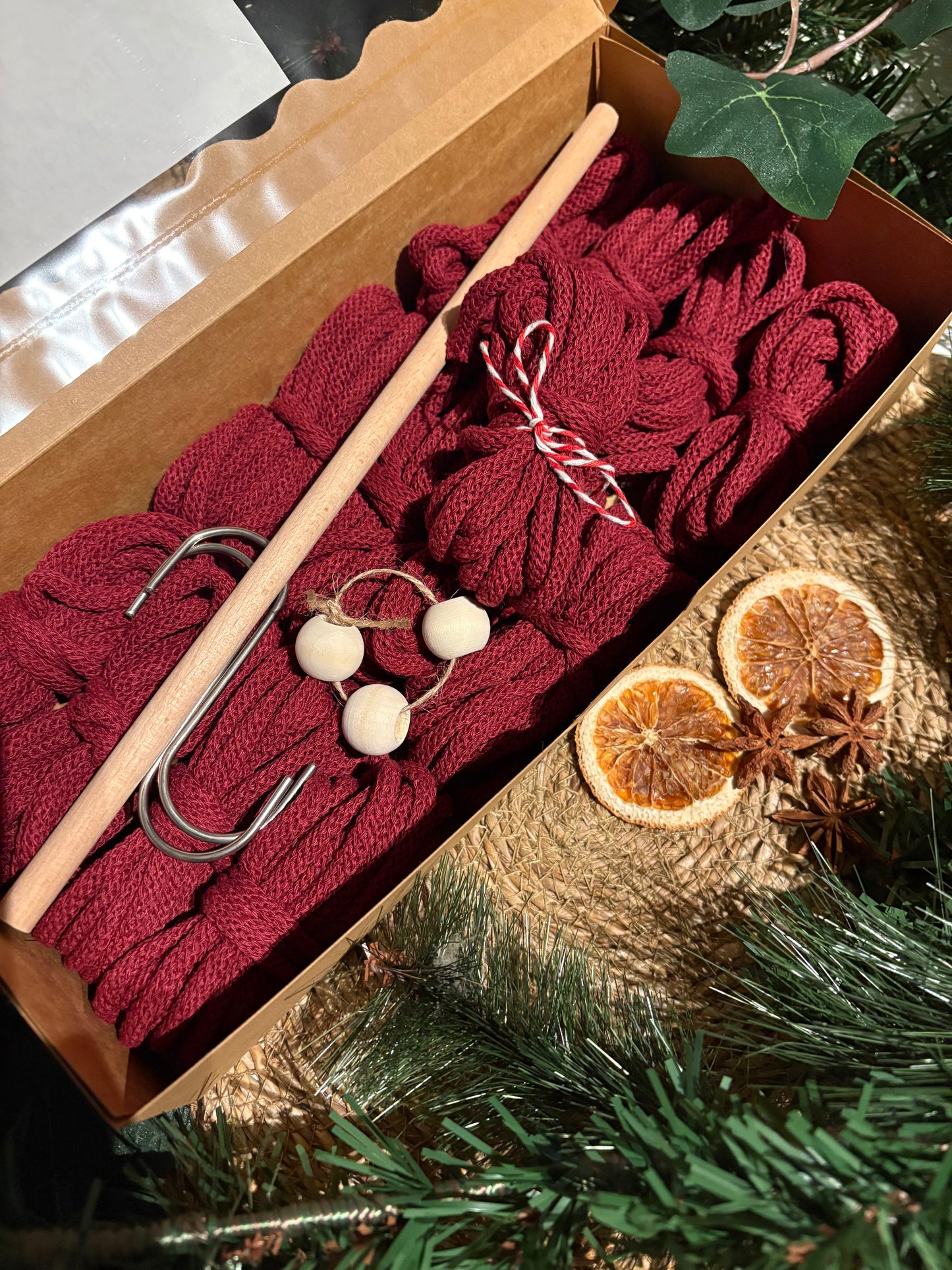 Gerðu þitt eigið macramé vegghengi / Efni & uppskrift