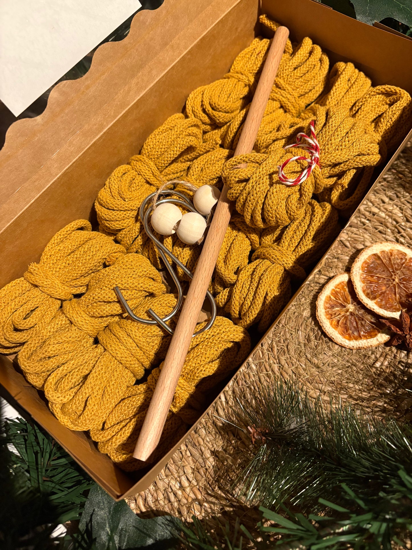 Gerðu þitt eigið macramé vegghengi / Efni & uppskrift