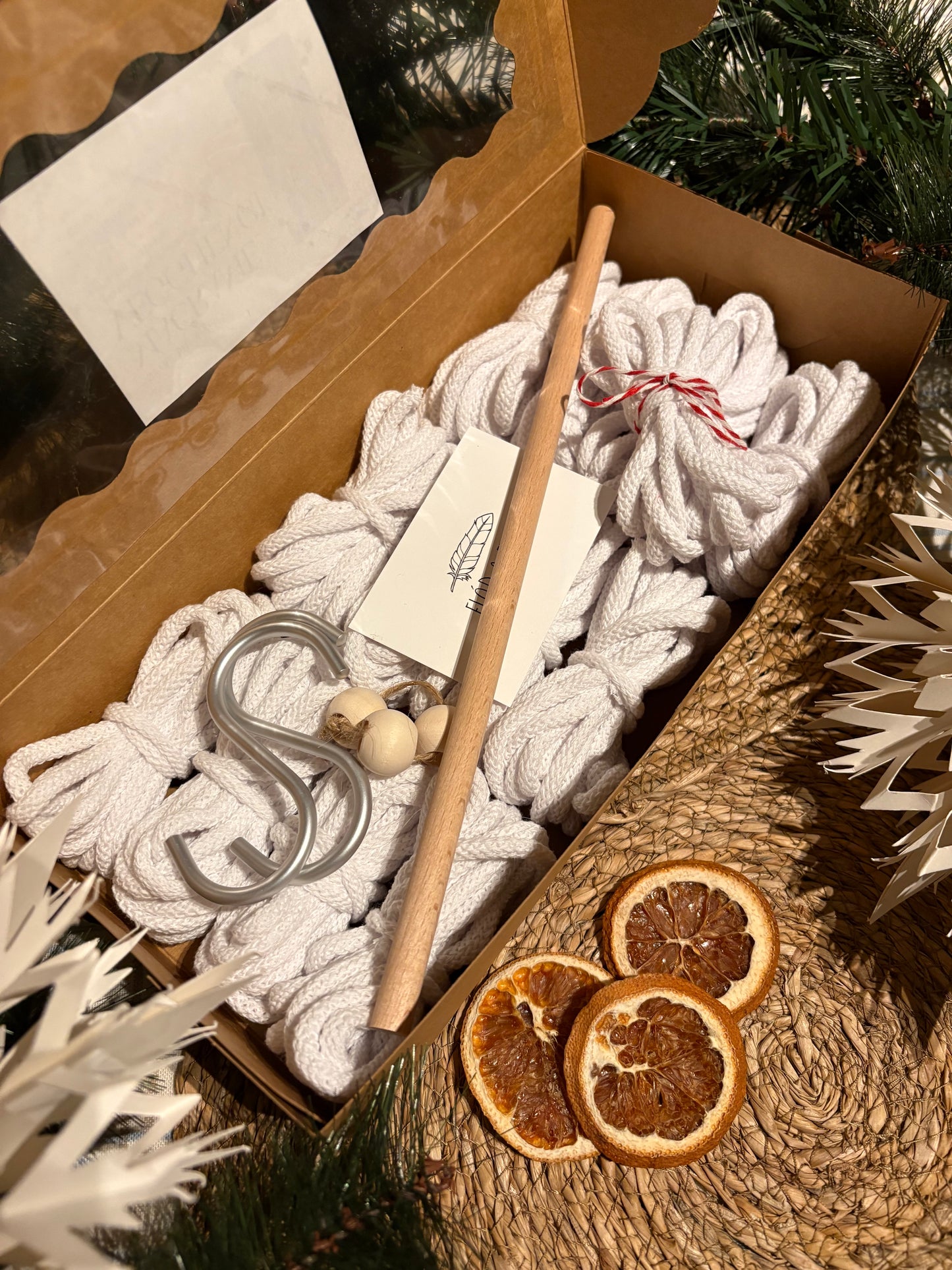 Gerðu þitt eigið macramé vegghengi / Efni & uppskrift