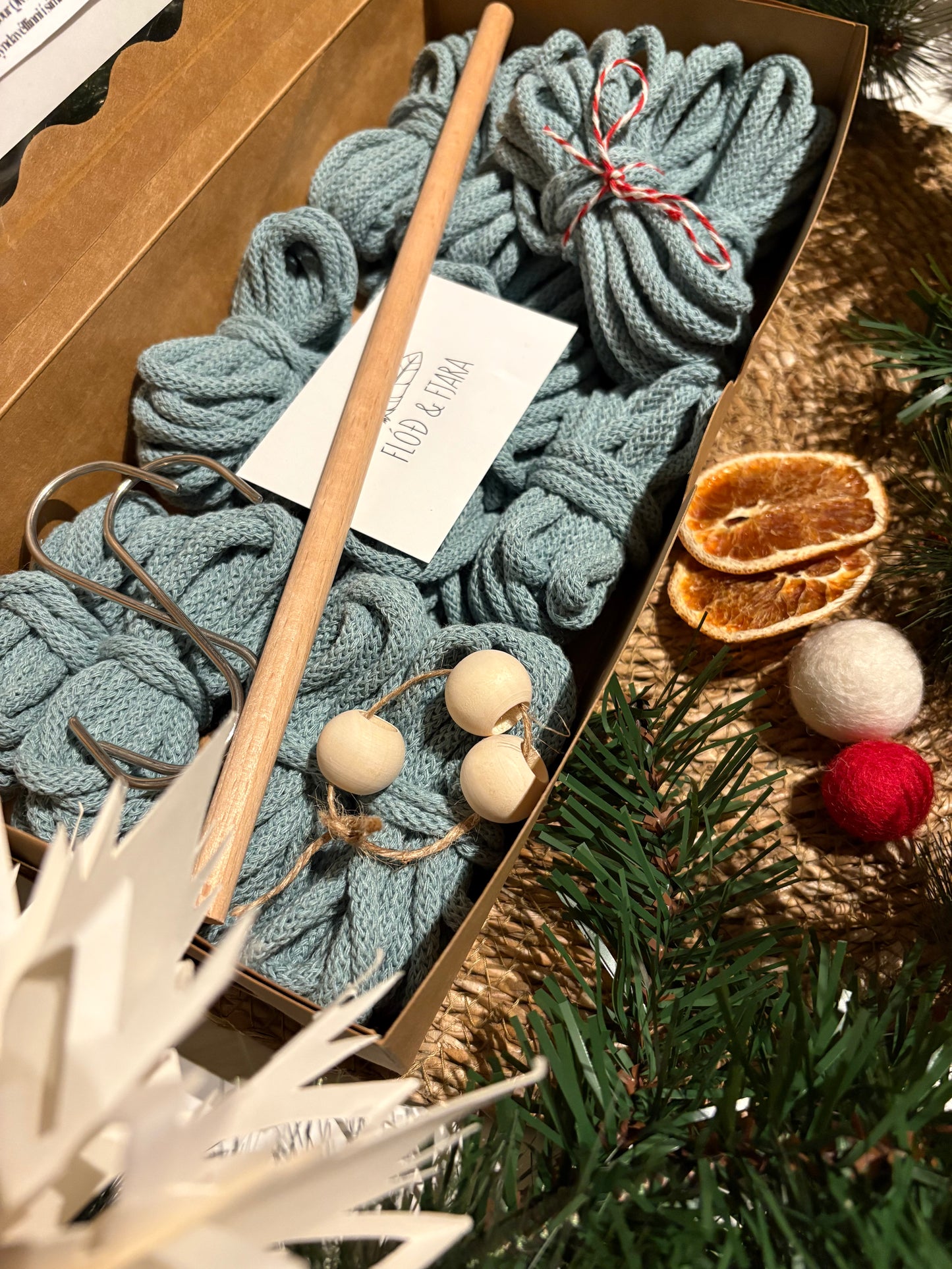 Gerðu þitt eigið macramé vegghengi / Efni & uppskrift