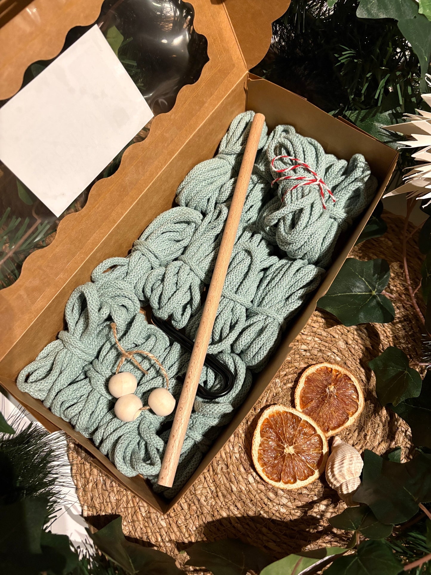 Gerðu þitt eigið macramé vegghengi / Efni & uppskrift