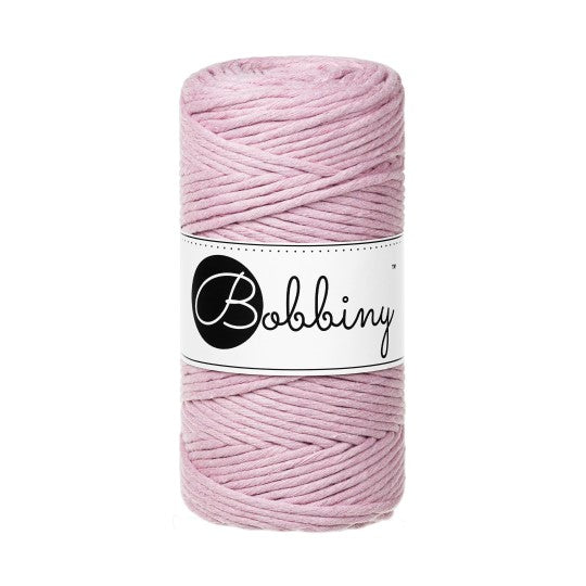 Macramé Cord / vafinn kaðall / 3mm - margir litir
