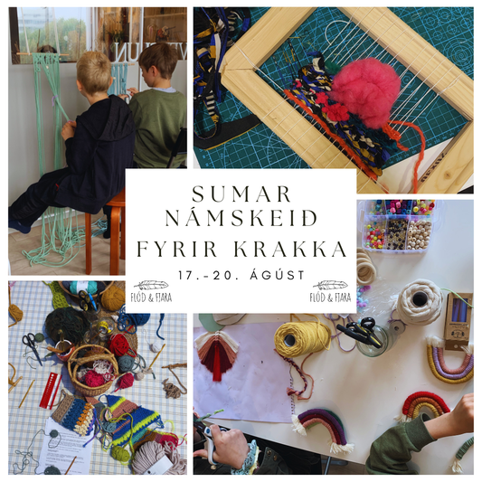 Sumarnámskeið fyrir krakka / 17.-20. ágúst
