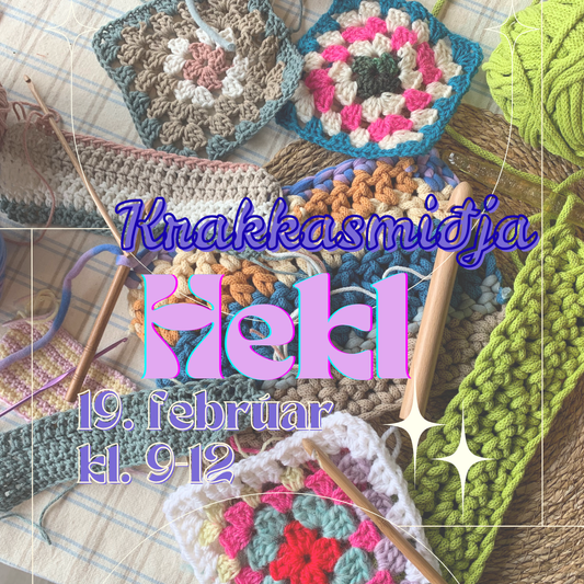 Krakkasmiðja / Hekl / 19. febrúar