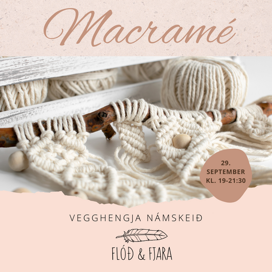Macramé vegghengi / 29. september