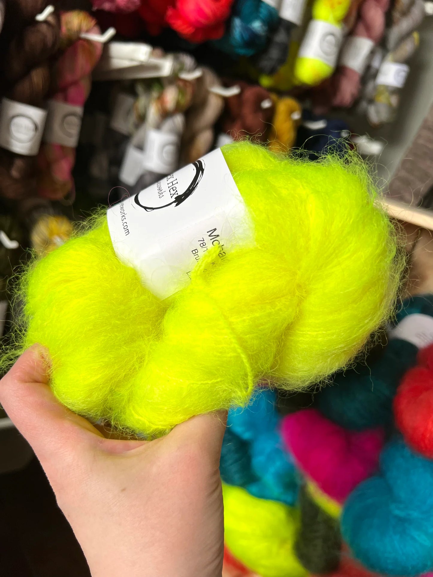 Mohair Fluff DK